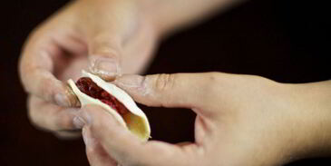 вареники с вишней