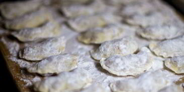 вареники с вишней