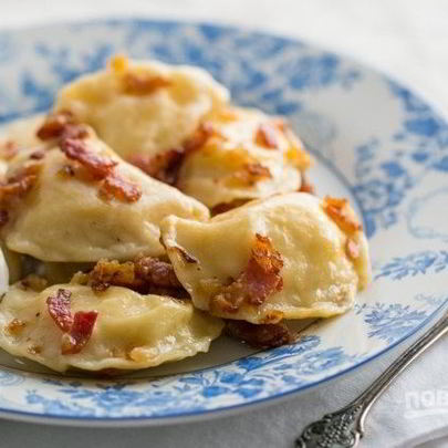 Вкусные вареники с картошкой