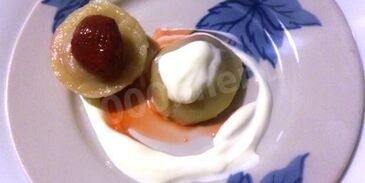 заварные вареники с клубникой на пару