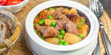 ирландское жаркое из говядины в темном пиве