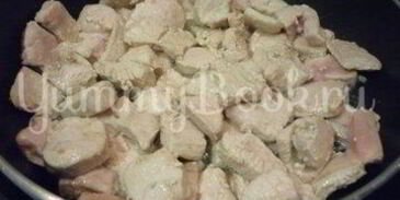 легкое жаркое с тыквой и индейкой