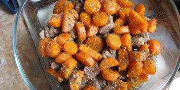 сухое жаркое с травами