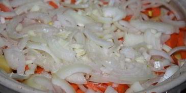 сытное жаркое с говядиной и фасолью