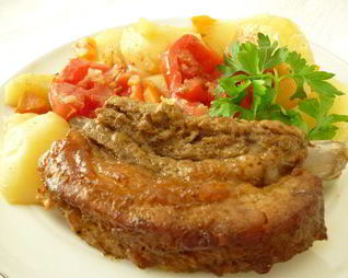 Воскресное жаркое с ребрышками