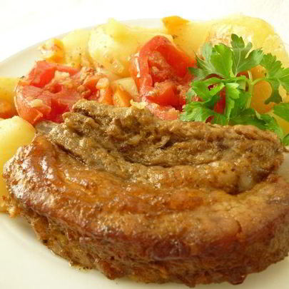 Воскресное жаркое с ребрышками