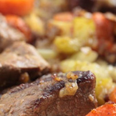 Жаркое из баранины с овощами