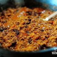 Рецепт Жаркого из говядины с фасолью и помидорами