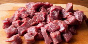 жаркое из говядины с сухофруктами и миндалем