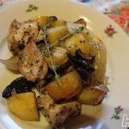 Рецепт Жаркого из курицы с овощами