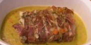 жаркое из свинины с апельсинами