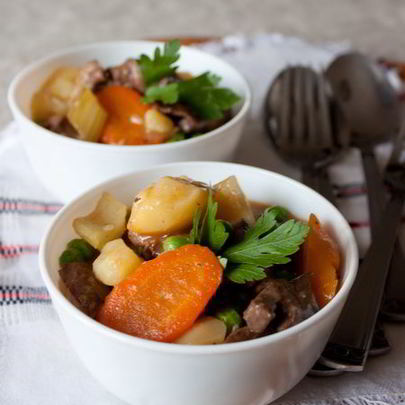 Жаркое из свиного сердца