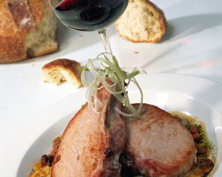 Жаркое из свиной корейки с овощами