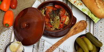 жаркое по-домашнему в горшочках