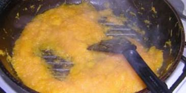 жаркое по-королевски в тыквенном горшочке