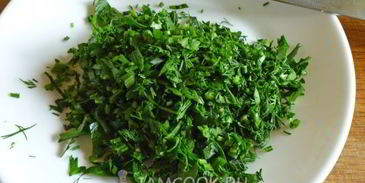 жаркое с грибами и печенью