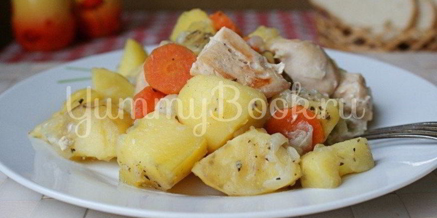 Рецепт жаркого с курицей в мультиварке