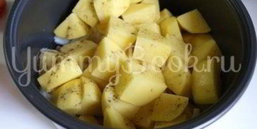 жаркое с курицей в мультиварке