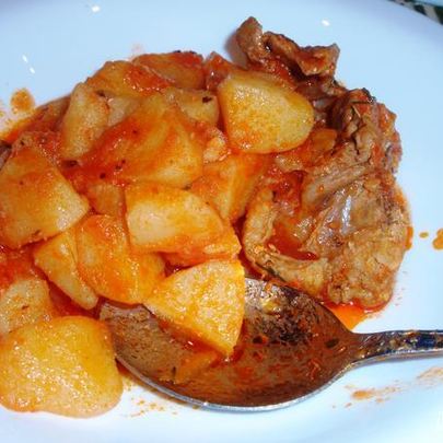 Жаркое с курицей