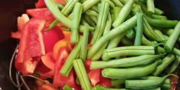 жаркое со стручковой фасолью