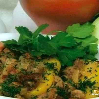 Жаркое в горшочках с мясом