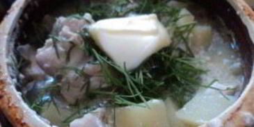 жаркое в горшочке в духовке