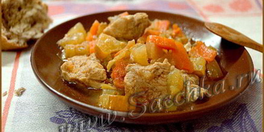 Рецепт жаркого в скороварке