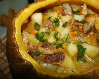 Жаркое в тыкве