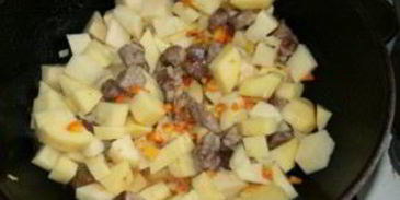 жаркое в тыкве