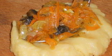 картофельные шарики-зразы с грибами