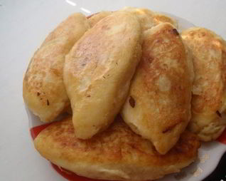 Картофельные зразы с овощами