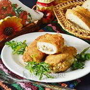 Рецепт Куриных зраз с грибами