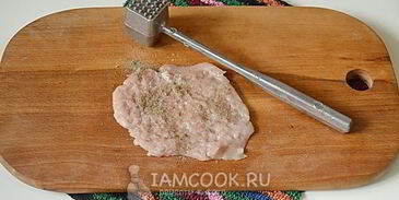 куриные зразы с грибами