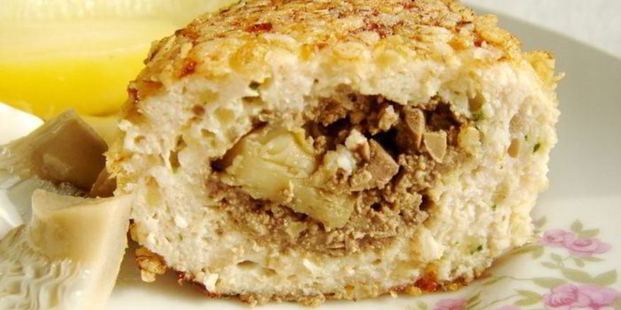 Рецепт куриных зраз с печенью и солеными груздями