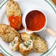 Рецепт Мясных зраз с сыром и травами