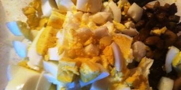 зразы фаршированные грибами и яйцом