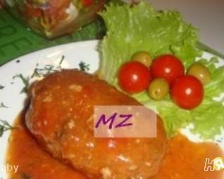 Зразы фаршированные грибами