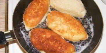 зразы из фарша с грибами