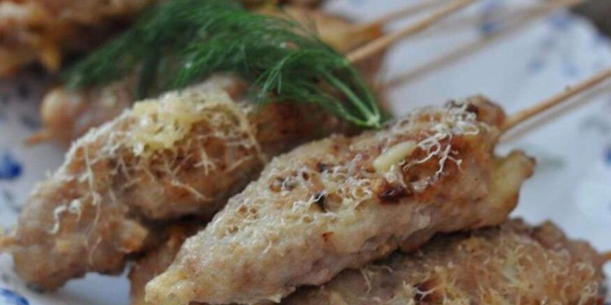 Рецепт зраз из фарша с сыром