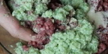 зразы из говядины с сыром на пару