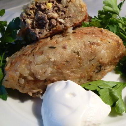 Зразы картофельные