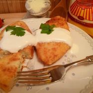 Рецепт Зраз манных с индейкой Любимые с детства