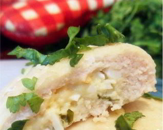 Зразы рыбные с сыром