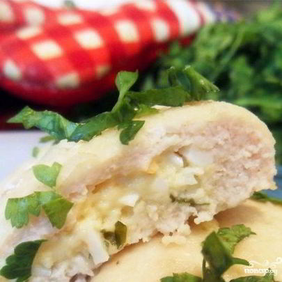 Зразы рыбные с сыром