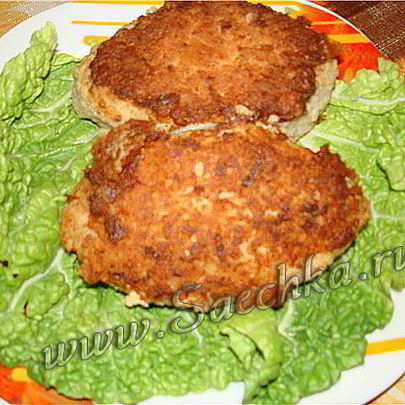 Зразы рыбные