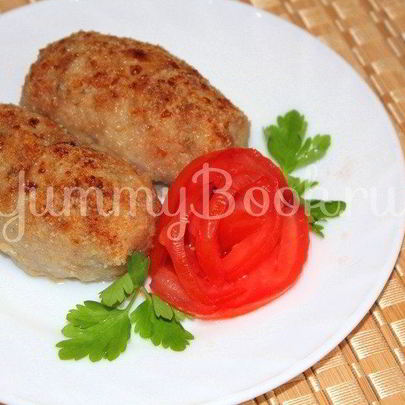 Зразы с грибами и яйцом