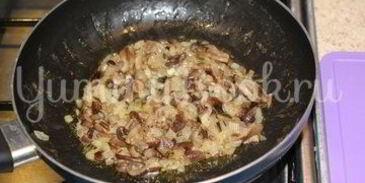 зразы с грибами и яйцом