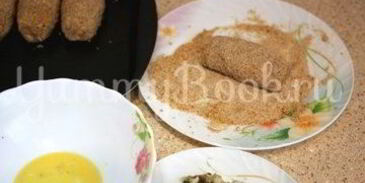 зразы с грибами и яйцом