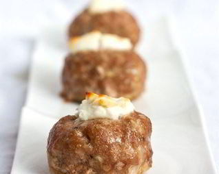 Зразы с грибами под грибным соусом