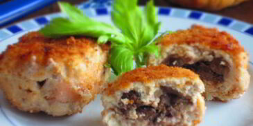 зразы с куриной печенью и орехами